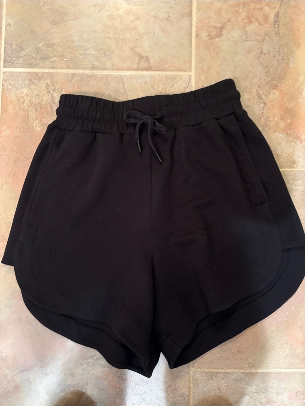 VARLEY BLACK KNIT SHORTS- size XS